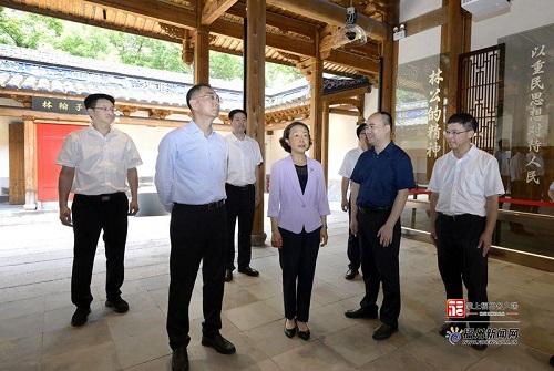 郭寧寧吳賢德調(diào)研閩都文化保護(hù)傳承有關(guān)工作