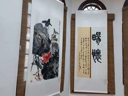 閩江之心丨“翰墨頌盛世一一喜迎黨的二十大書畫作品展”在倉山區(qū)煙山畫院開幕