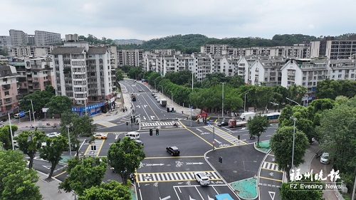 倉山上渡片區(qū)路網(wǎng)上新 迎安路建成通車