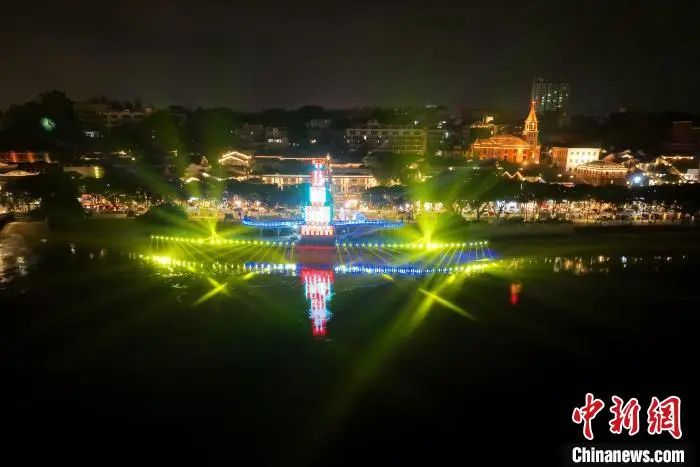 “閩江之心”南岸夜景再添新彩